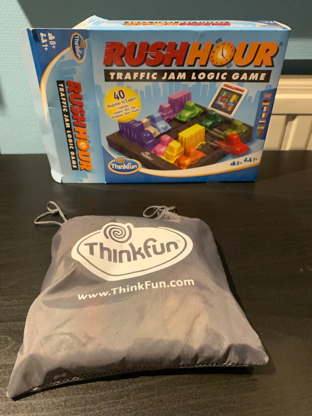Rush Hour: Traffic Jam Logic Game met uitbreidingen, Een of twee spelers, Ophalen, Zo goed als nieuw, Reisspel