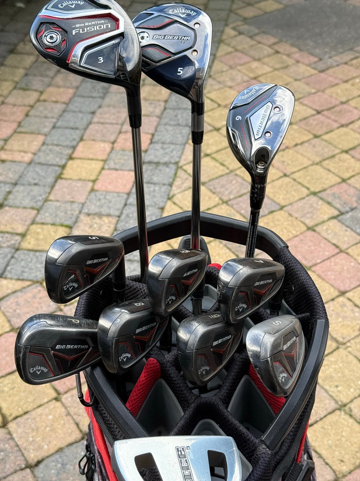 Complete Callaway Big Bertha Golfset met Tas