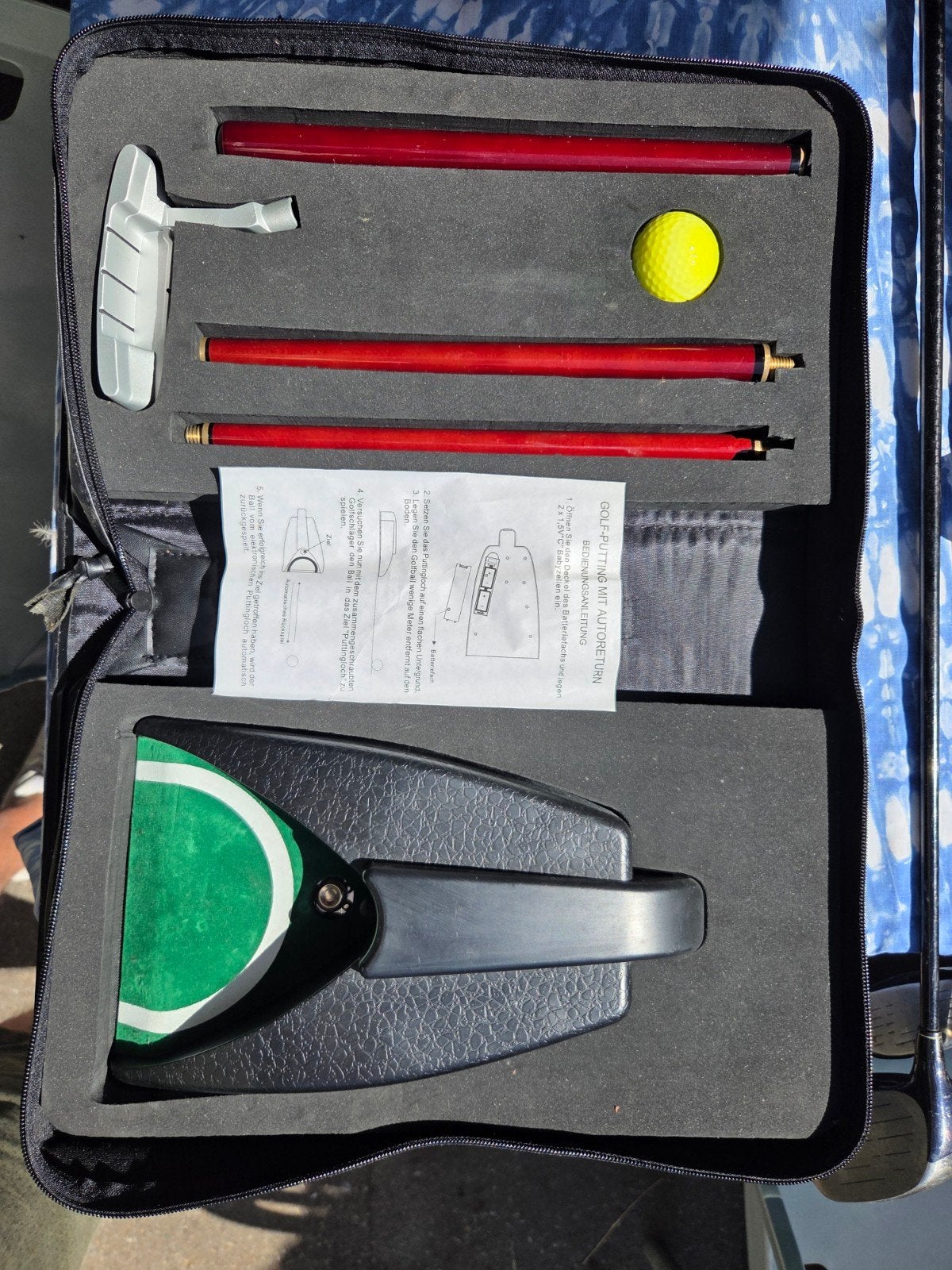 Golf put systeem met automatische return, Ophalen, Gebruikt