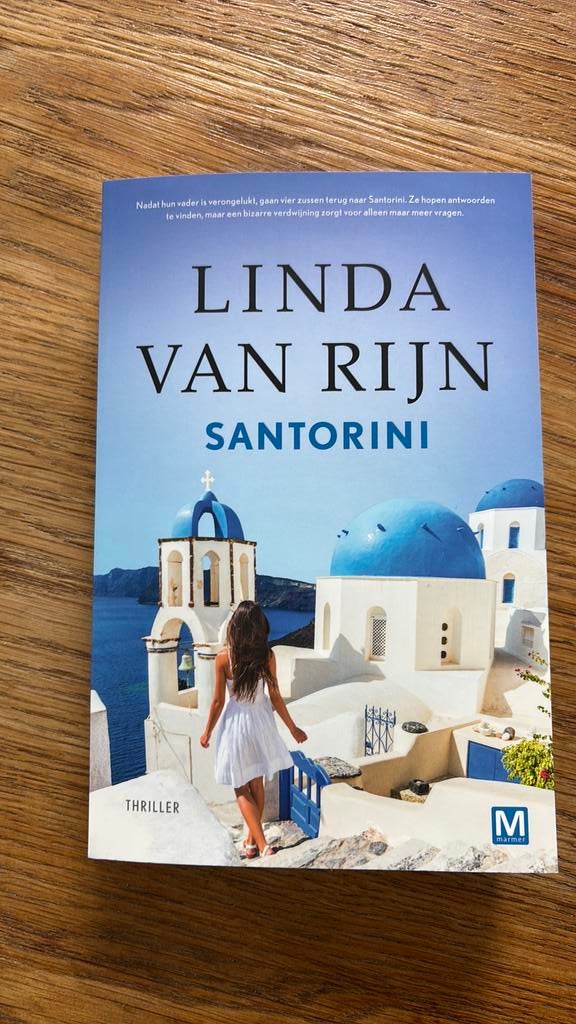 Linda van Rijn - Santorini, Ophalen of Verzenden, Zo goed als nieuw, Linda van Rijn