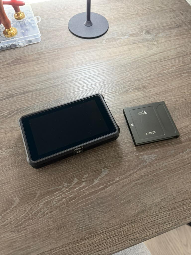 Atomos Ninja V + Angelbird AtomX SSD 500gb, Overige soorten, Zo goed als nieuw, Ophalen, Overige merken