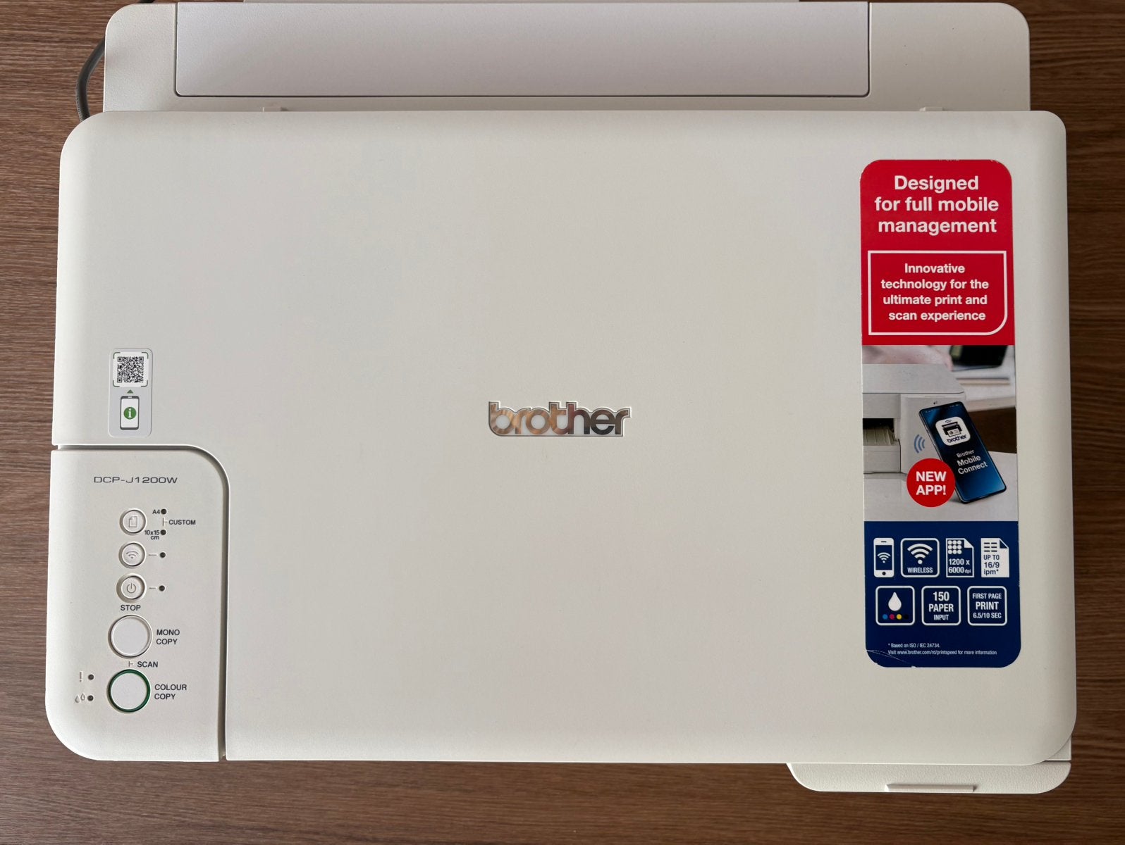 Brother Wifi Printer DCP-J1200W, Computers en Software, Printers, Ophalen, Zo goed als nieuw