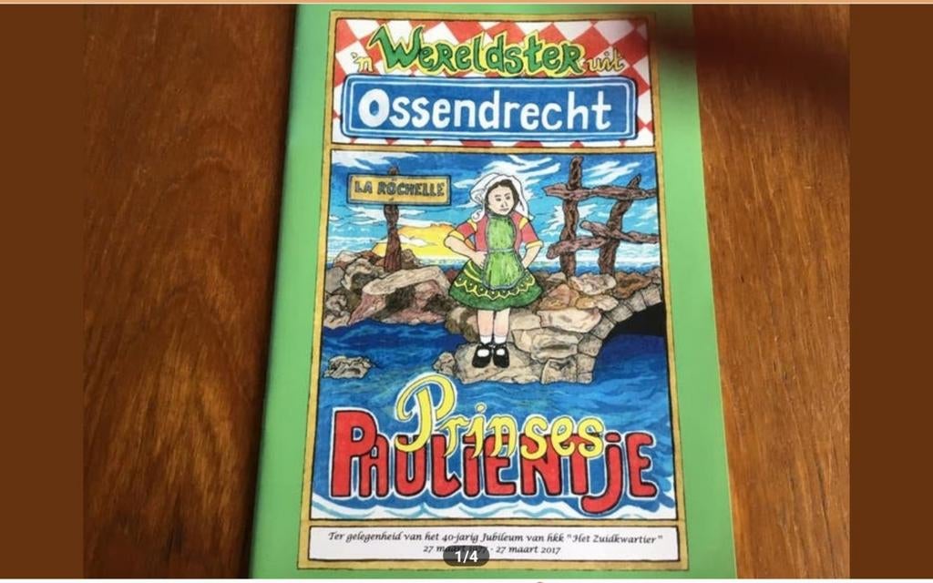 Ossendrecht: Prinses Paulientje stripboek, Eén stripboek, Ophalen of Verzenden, Zo goed als nieuw, Onbekend