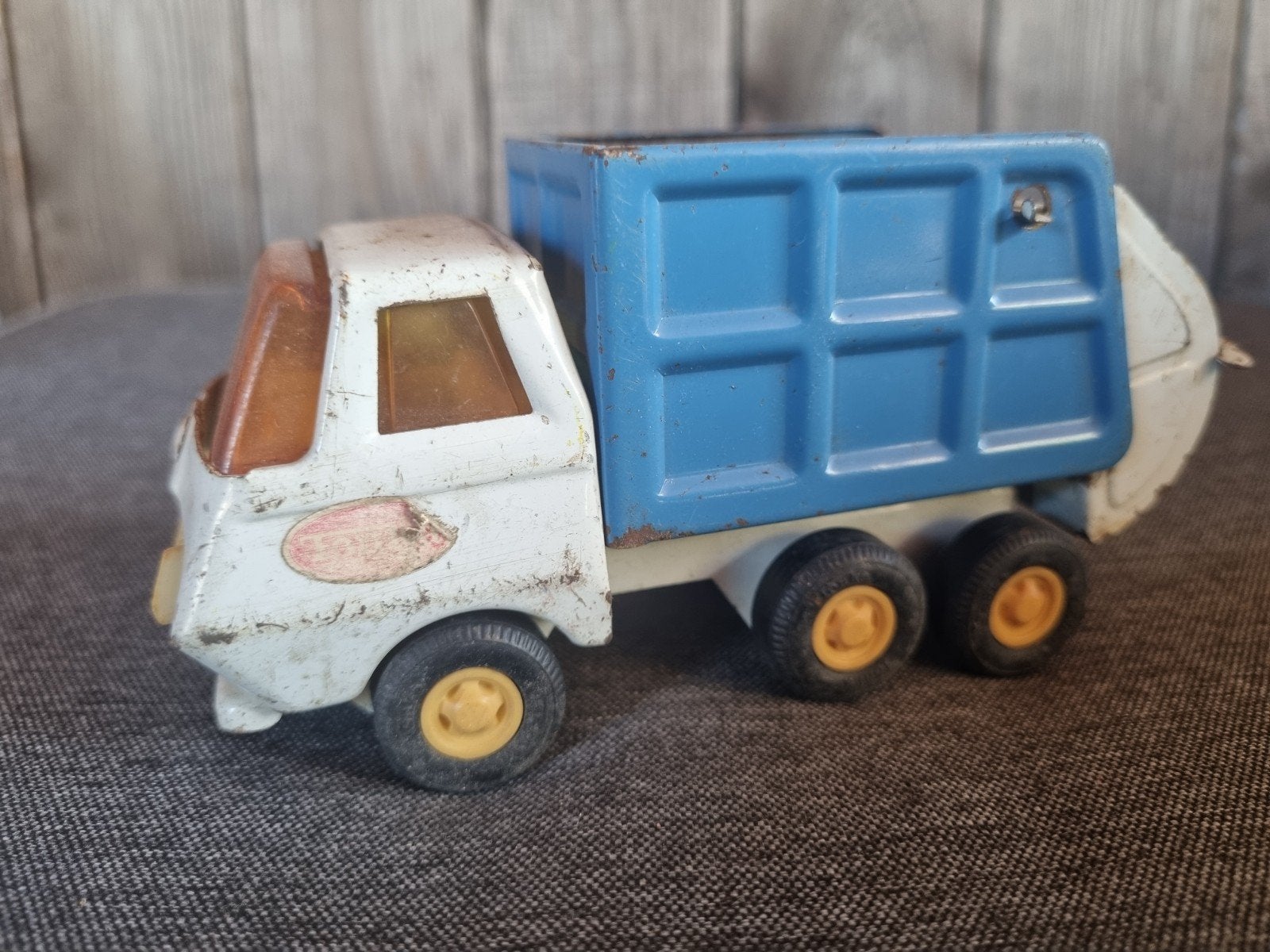 Vintage Tonka vuilniswagen, Verzamelen, Ophalen of Verzenden, Gebruikt