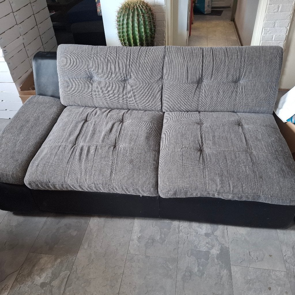 Gratis Bank, Huis en Inrichting, Banken | Bankstellen, Ophalen, Gebruikt, 75 tot 100 cm