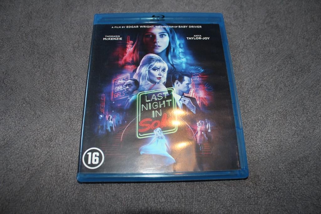 Blu-ray Last Night in Soho, Ophalen of Verzenden, Gebruikt, Thrillers en Misdaad