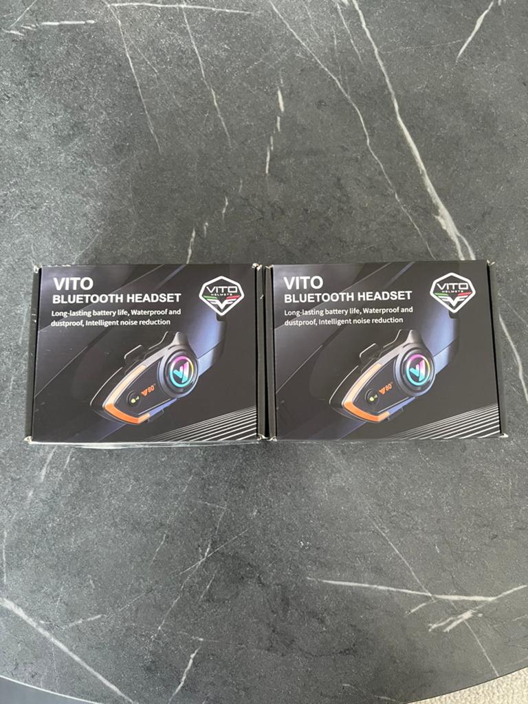Bluetooth vito helm headset/intercom, Ophalen of Verzenden, Nieuw