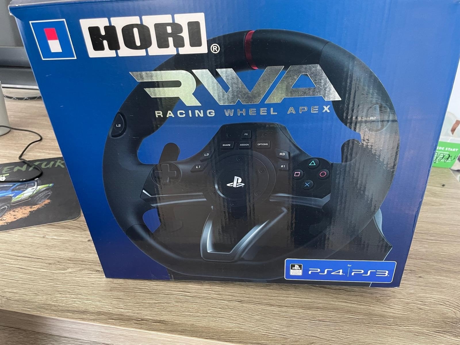 Hori RWA Racing Wheel Apex voor PS4/PS3/PC, Ophalen, Racestuur, PlayStation, Zo goed als nieuw