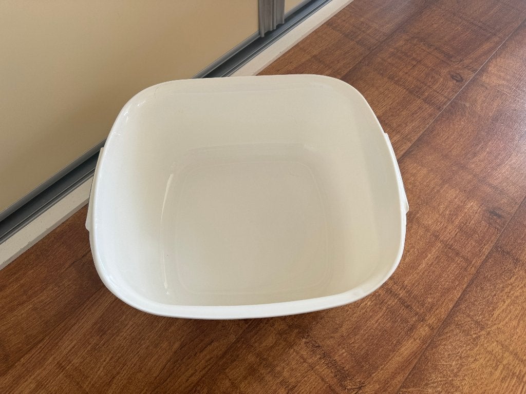 Wastobbe / afwasteil 35x35x13 cm – wit, Ophalen, Gebruikt, Wit, Overige typen
