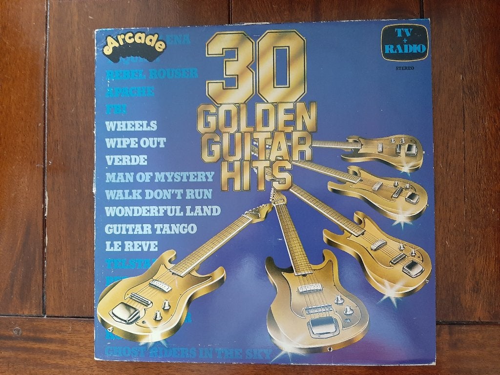 LP 30 golden guitar hits / Various artists, LP, Gebruikt, Ophalen of Verzenden, Pop