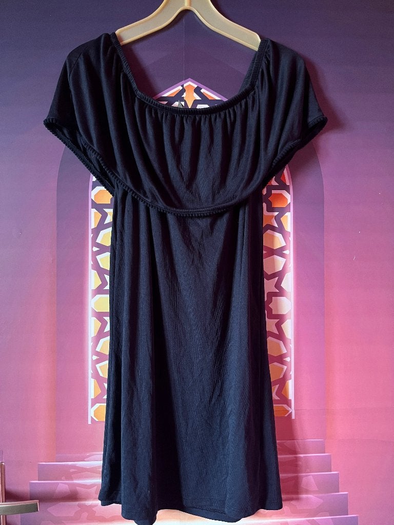 Blauwe off shoulder mini jurk/tuniek maat 44 nu voor 14€, Kleding | Dames, Maat 42/44 (L), Ophalen of Verzenden, Zo goed als nieuw