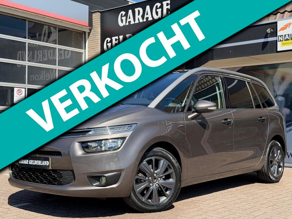 Citroen Grand C4 Picasso 1.6 e-THP Exclusive | Pano | Cruise, Auto's, Gebruikt, 4 cilinders, C4 (Grand) Picasso, Origineel Nederlands