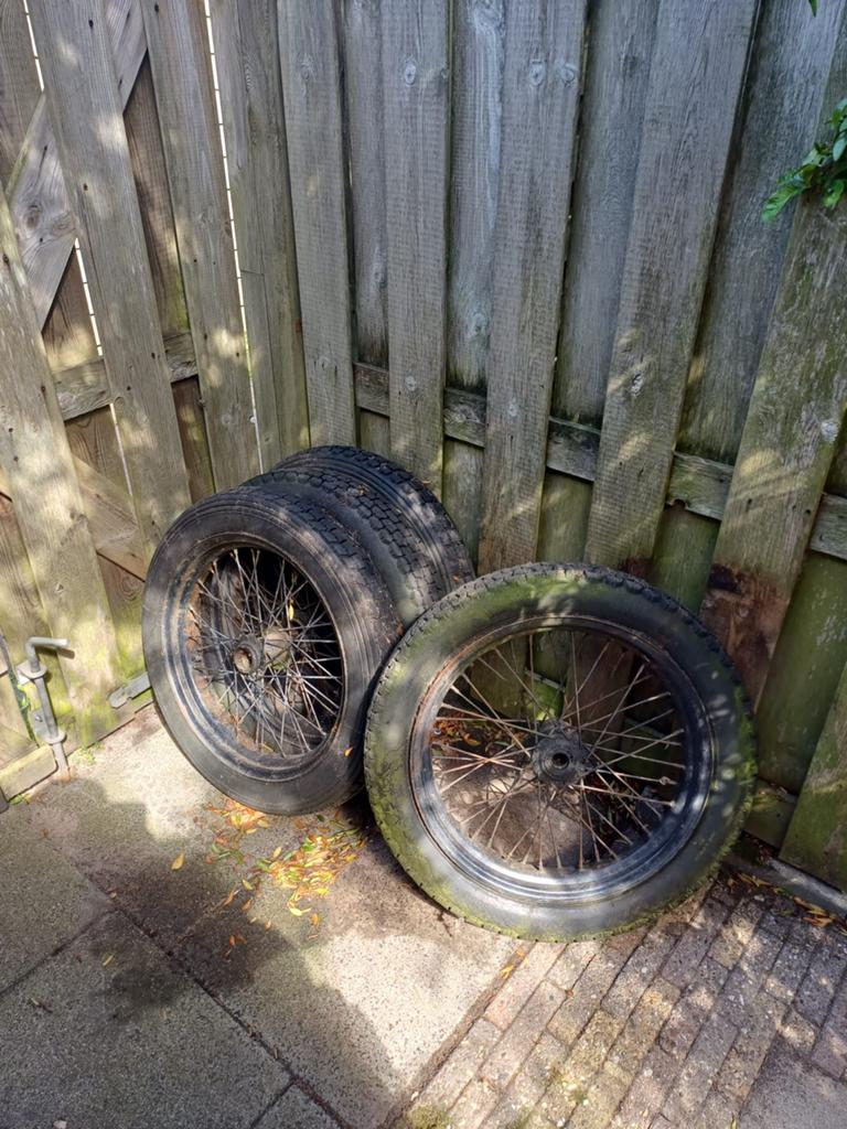 4 wielen voor menkar, Dieren en Toebehoren, Paarden en Pony's | Overige Paardenspullen, Ophalen, Gebruikt, Overige soorten