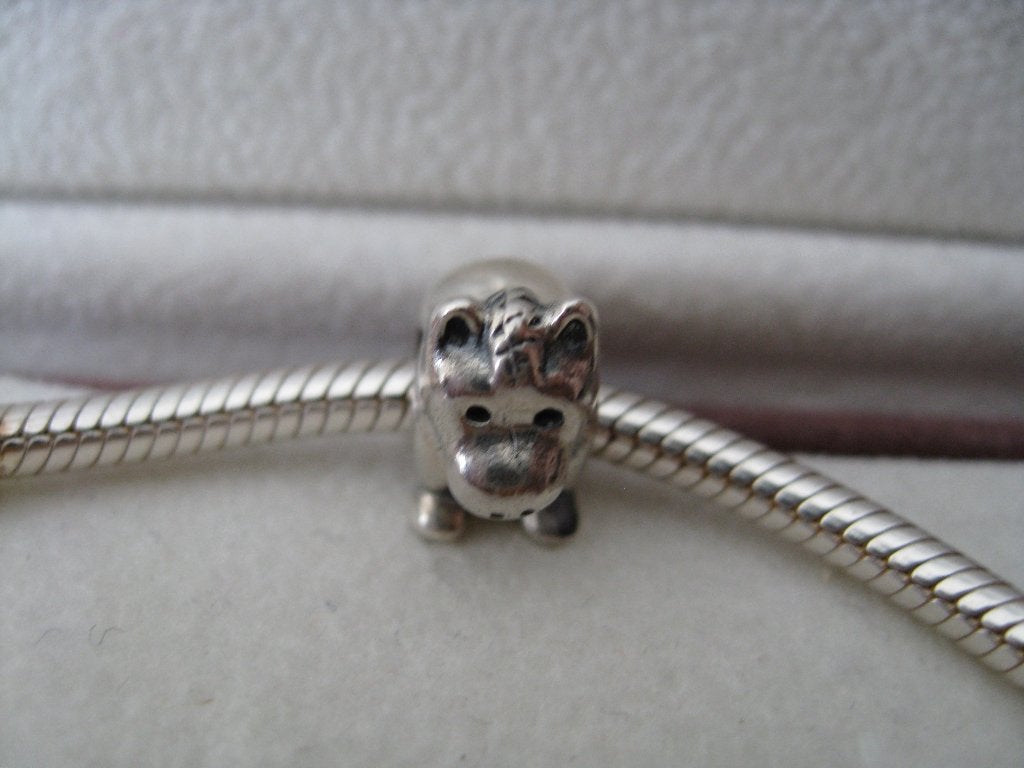 Pandora Bedel Paardje, Ophalen of Verzenden, Zo goed als nieuw, Zilver, Pandora