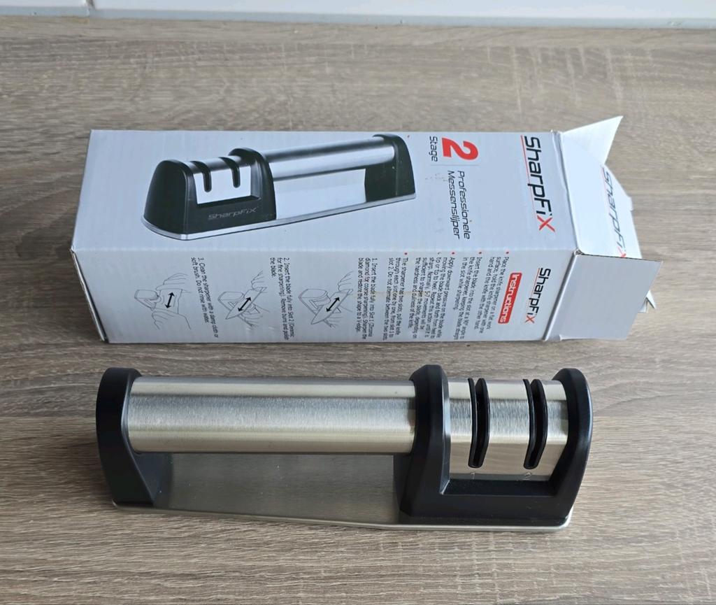 SharpFix Professionele Messenslijper - Nieuw in doos, Overige typen, Ophalen of Verzenden, Metaal, Overige merken