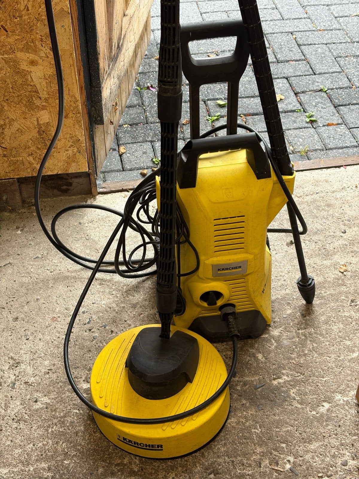 Kärcher K3 Power Control hogedrukreiniger met terrasreiniger, Ophalen, Gebruikt, Elektrisch