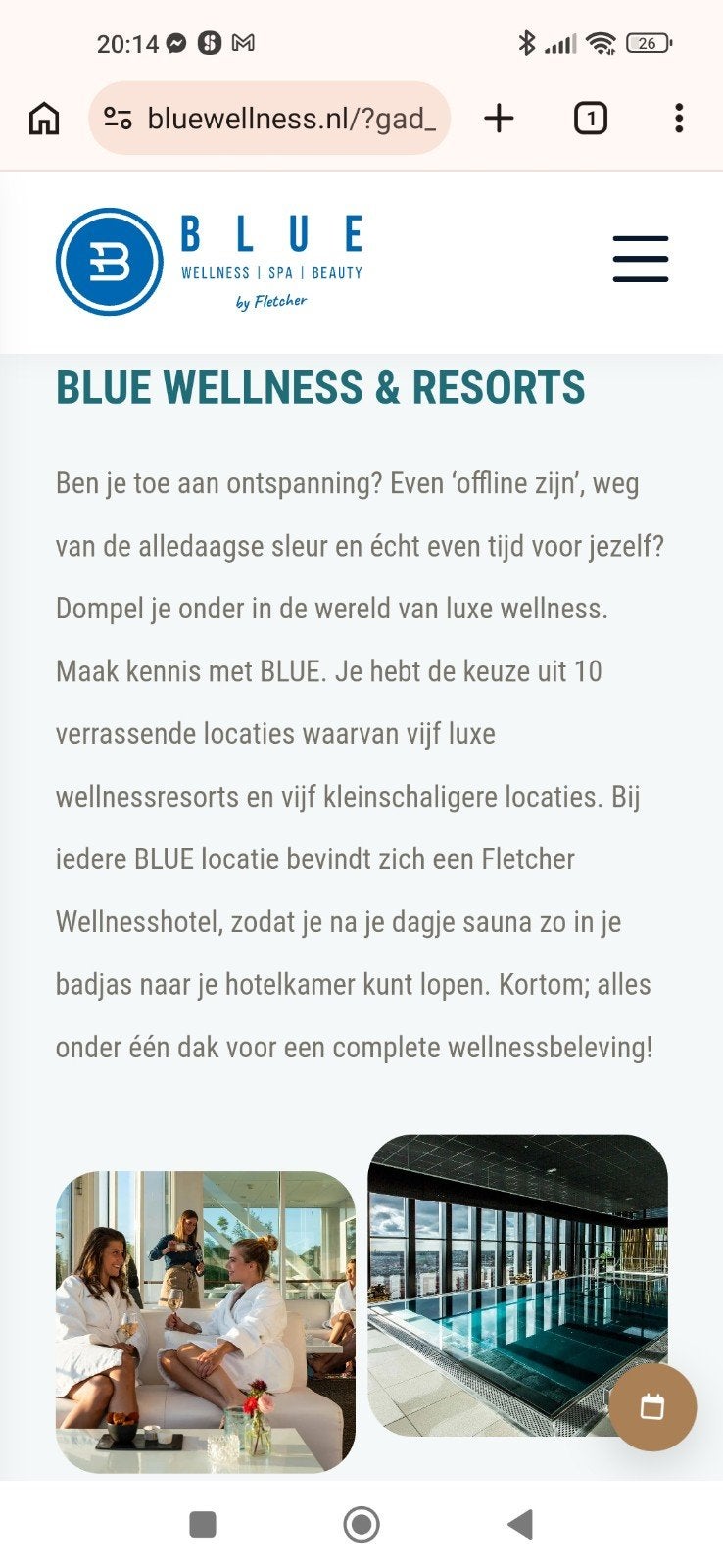 Sauna dag kaart Blue Welness, Tickets en Kaartjes, Eén persoon, Cadeaubon, Spa of Sauna
