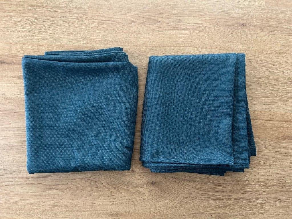 IKEA SANELA Gordijnen Donkerblauw| Drapes Dark Blue, Huis en Inrichting, Stoffering | Gordijnen en Lamellen, IKEA, Ophalen of Verzenden