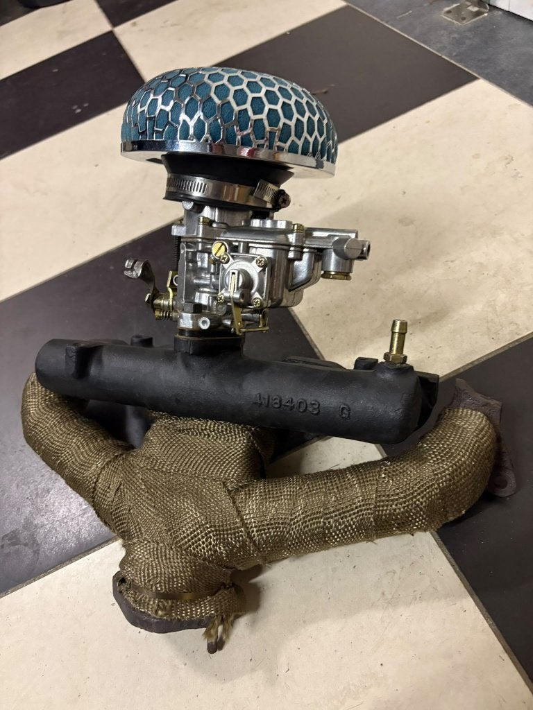 Volvo intake met weber VN36, Auto-onderdelen, Ophalen, Volvo