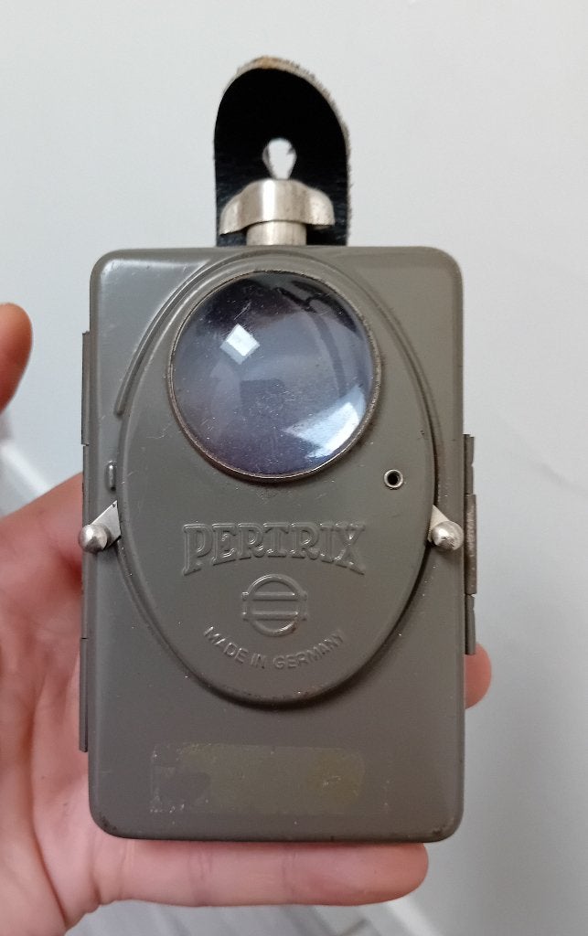 oude zaklamp pertrix made in west germany, Verzenden, Landmacht, Duitsland