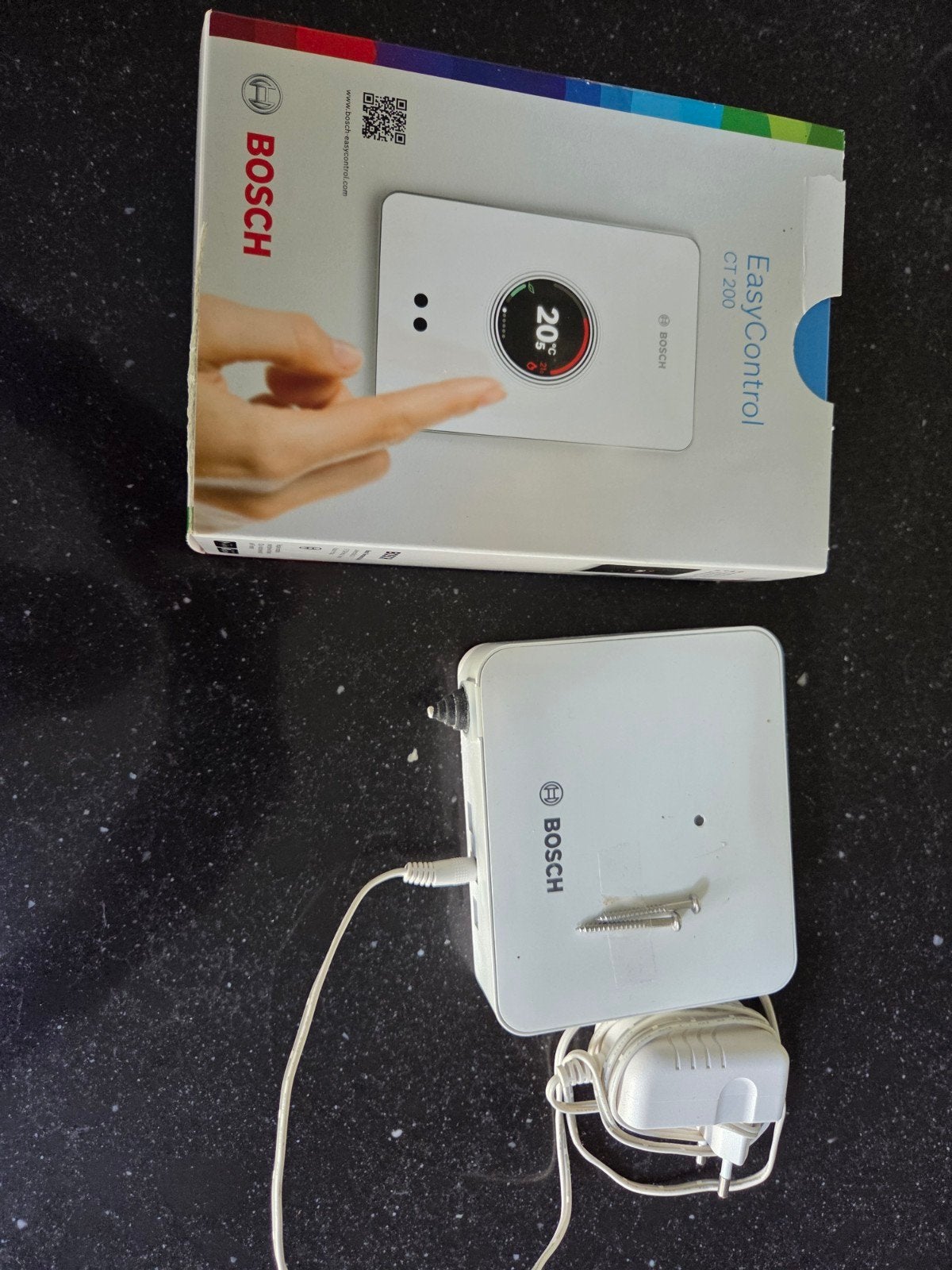 Bosch EasyControl CT200 Slimme Thermostaat incl. adapter, Ophalen of Verzenden, Slimme thermostaat, Gebruikt