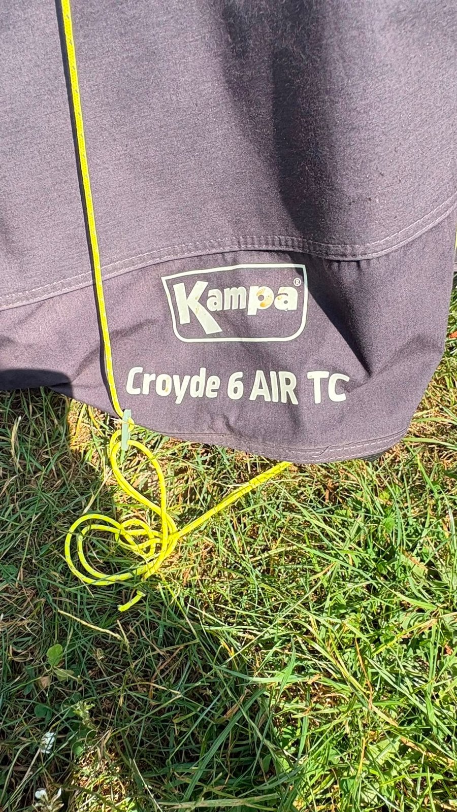 Kampa Croyde TC Air Opblaasbare Tent - Ideaal voor Gezinnen, Caravans en Kamperen, Tenten, Ophalen, Zo goed als nieuw, Meer dan 6