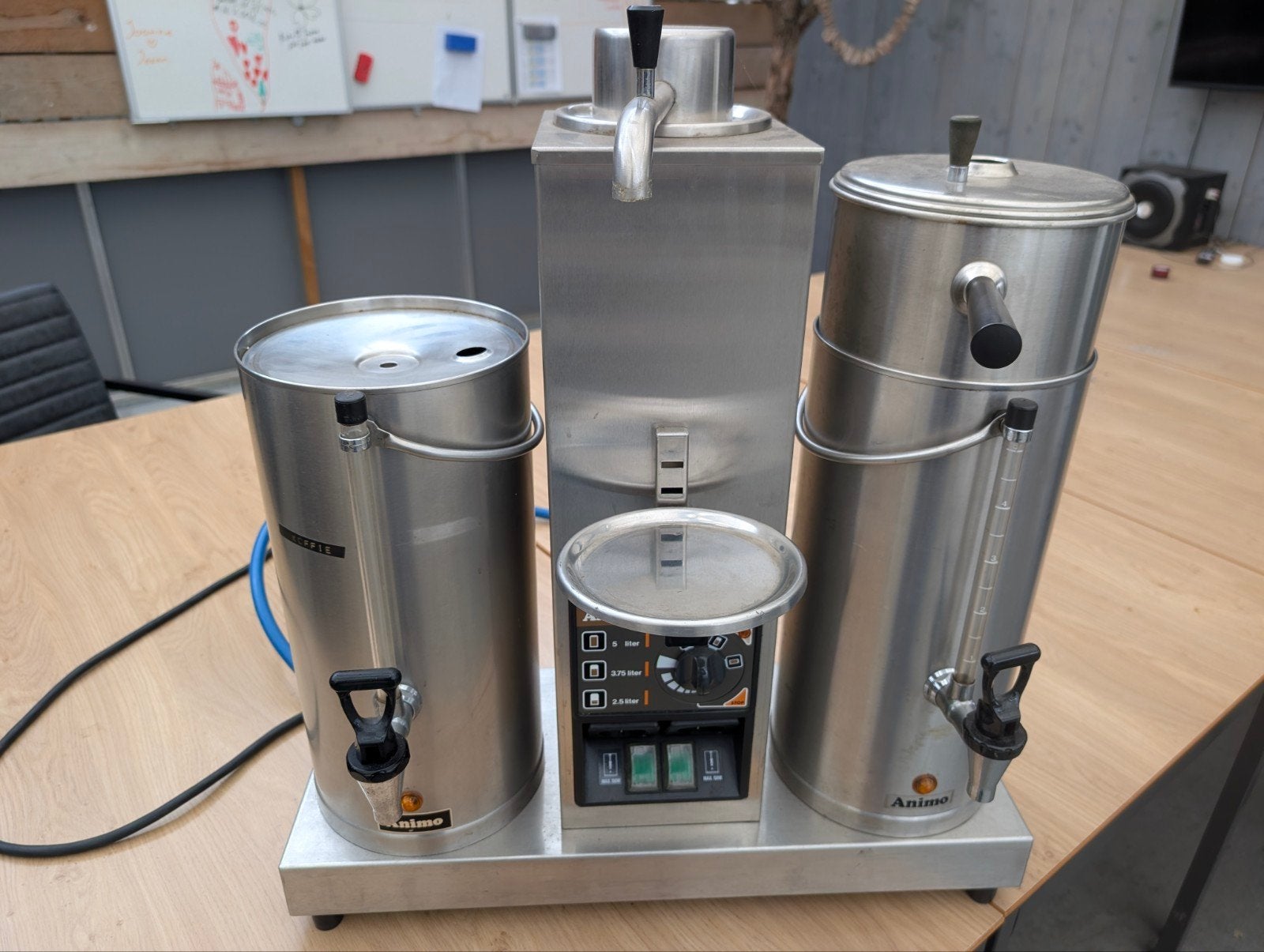 Animo Favoriet Combi TK 2x5 Koffiemachine, Ophalen, Gebruikt, 10 kopjes of meer, Koffiemachine