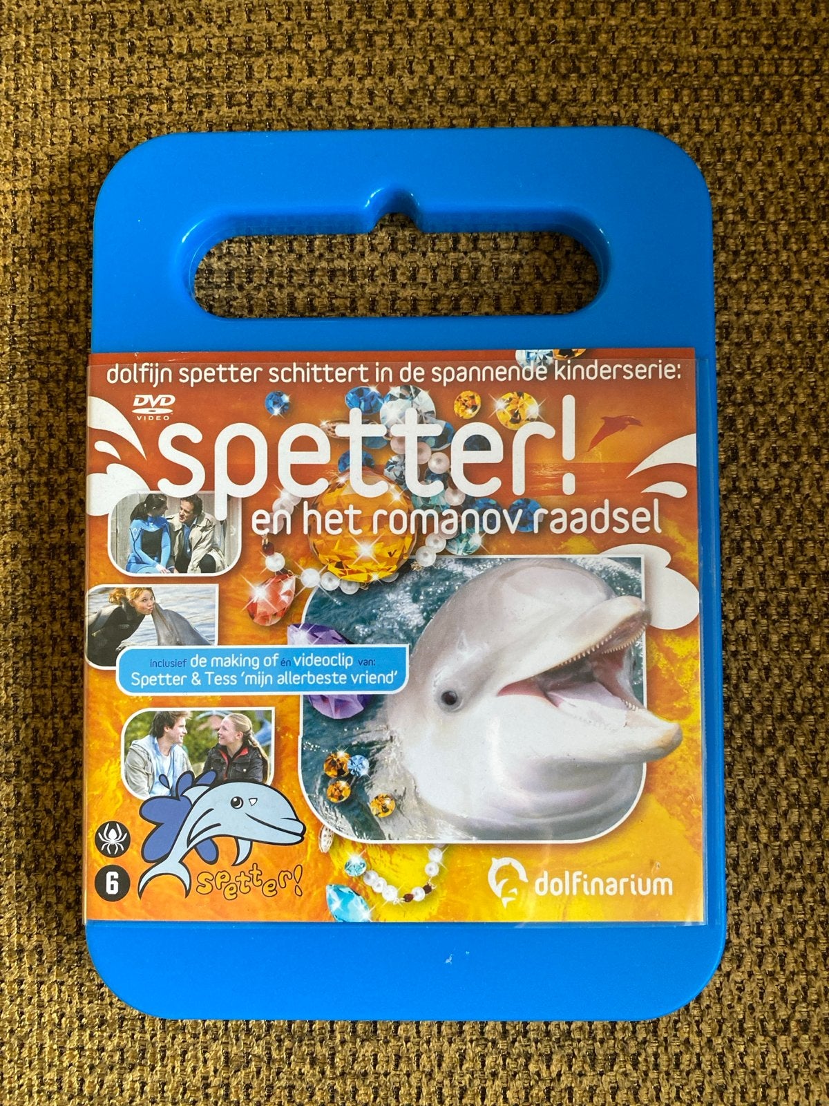 Spetter! en het Romanov Raadsel dvd - Dolfinarium, Cd's en Dvd's, Vanaf 6 jaar, Familie, Film, Gebruikt