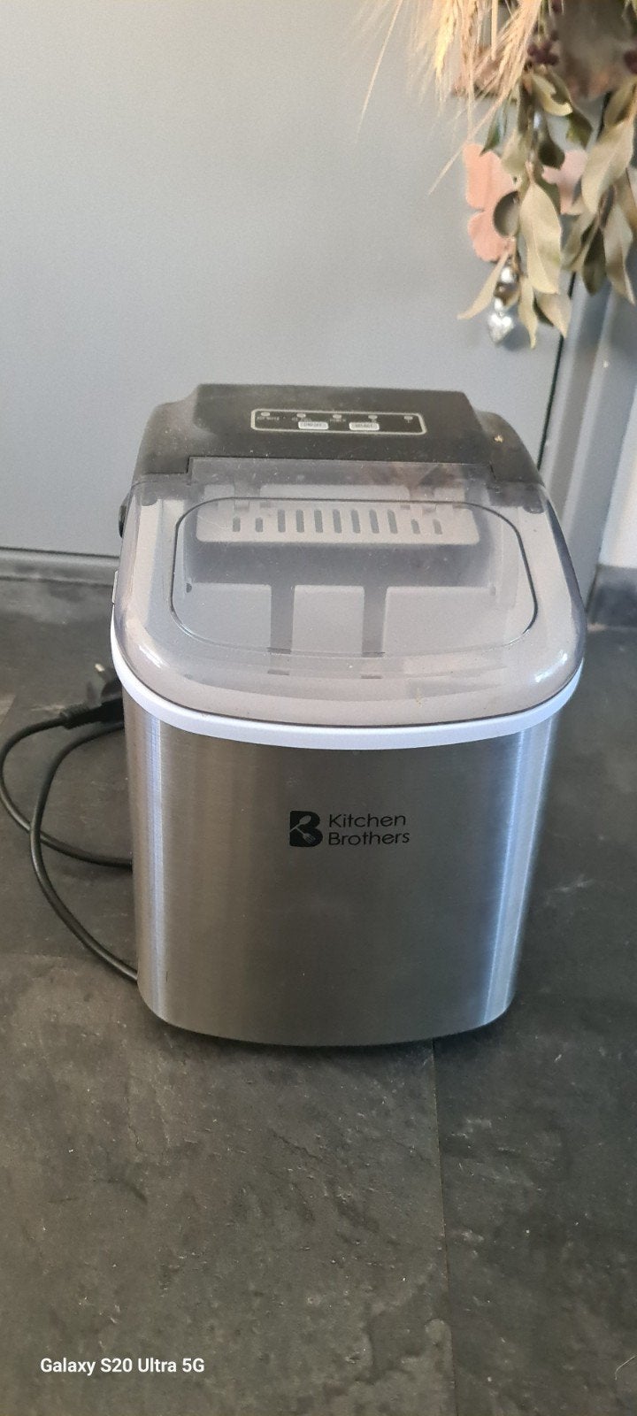Kitchen Brothers ijsblokjesmachine - Goede staat, Ophalen of Verzenden, Gebruikt