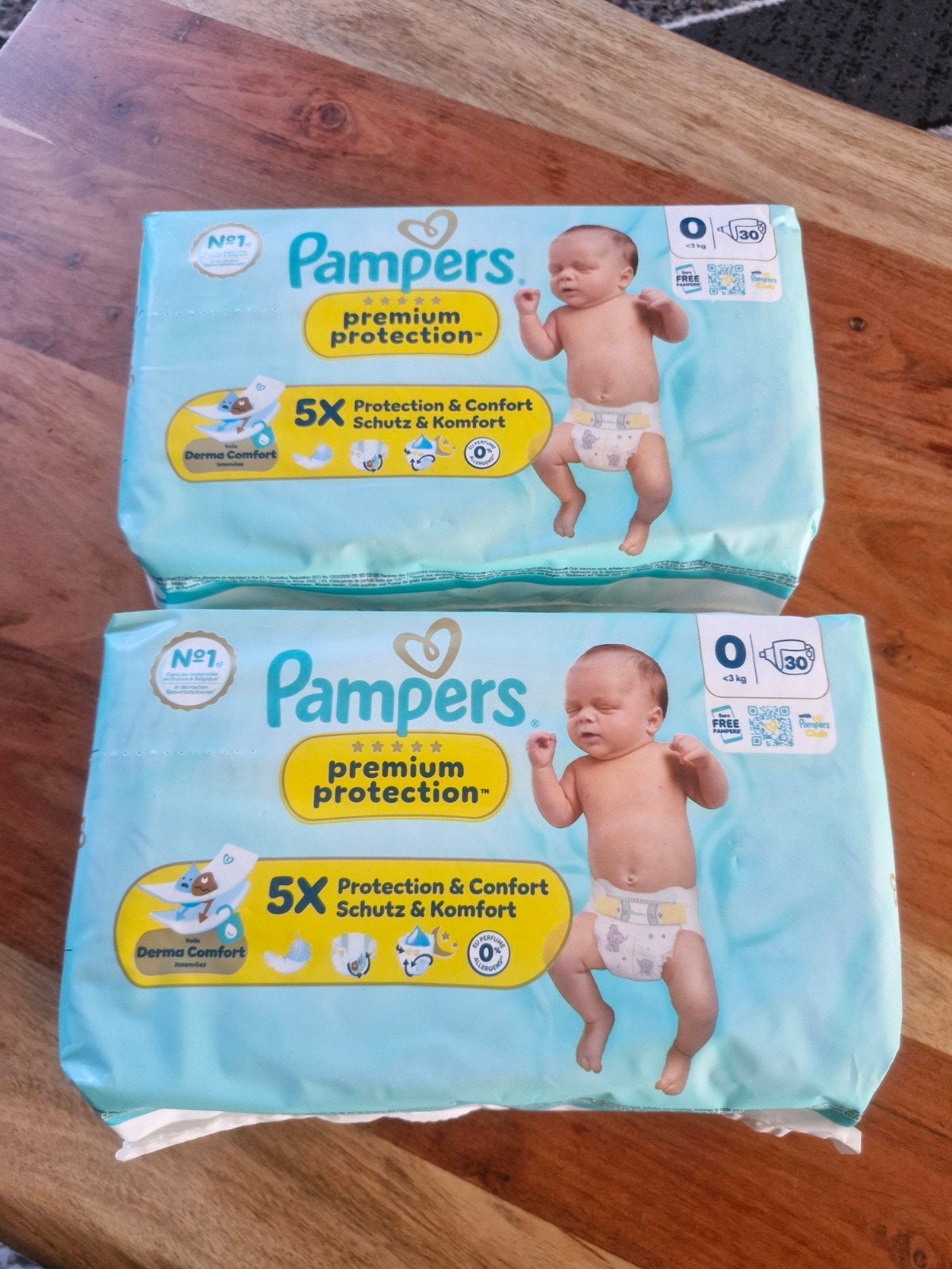2 pakken pampers luiers maat 0 nieuw, Overige merken, Overige typen, Onbekend, Nieuw
