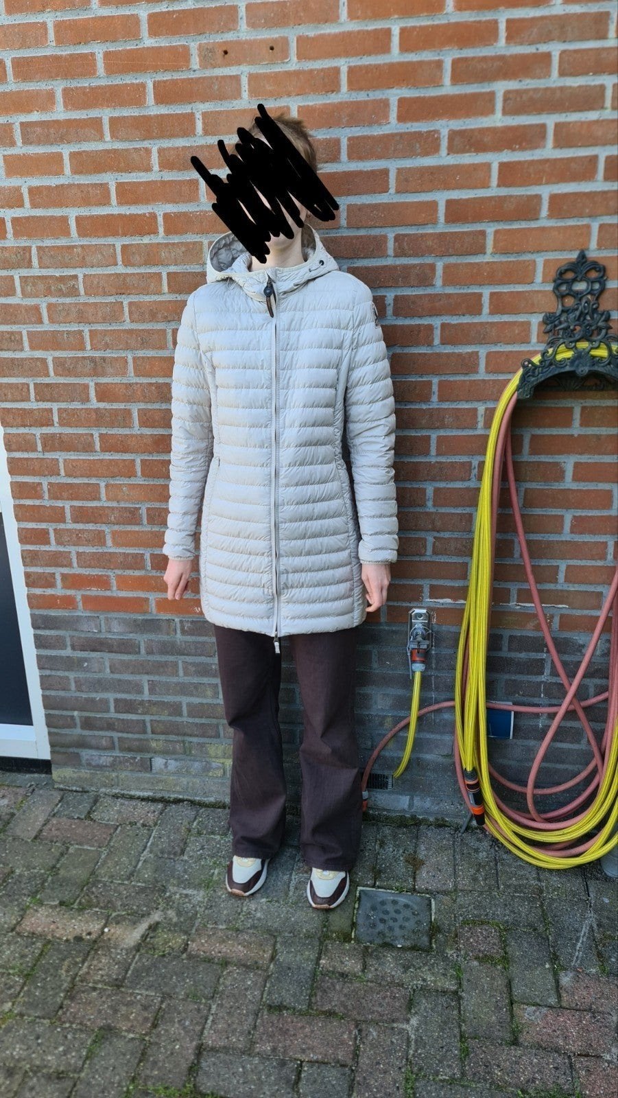 Parajumpers Super Light Weight S beige, Beige, Maat 36 (S), Gedragen, Parajumpers