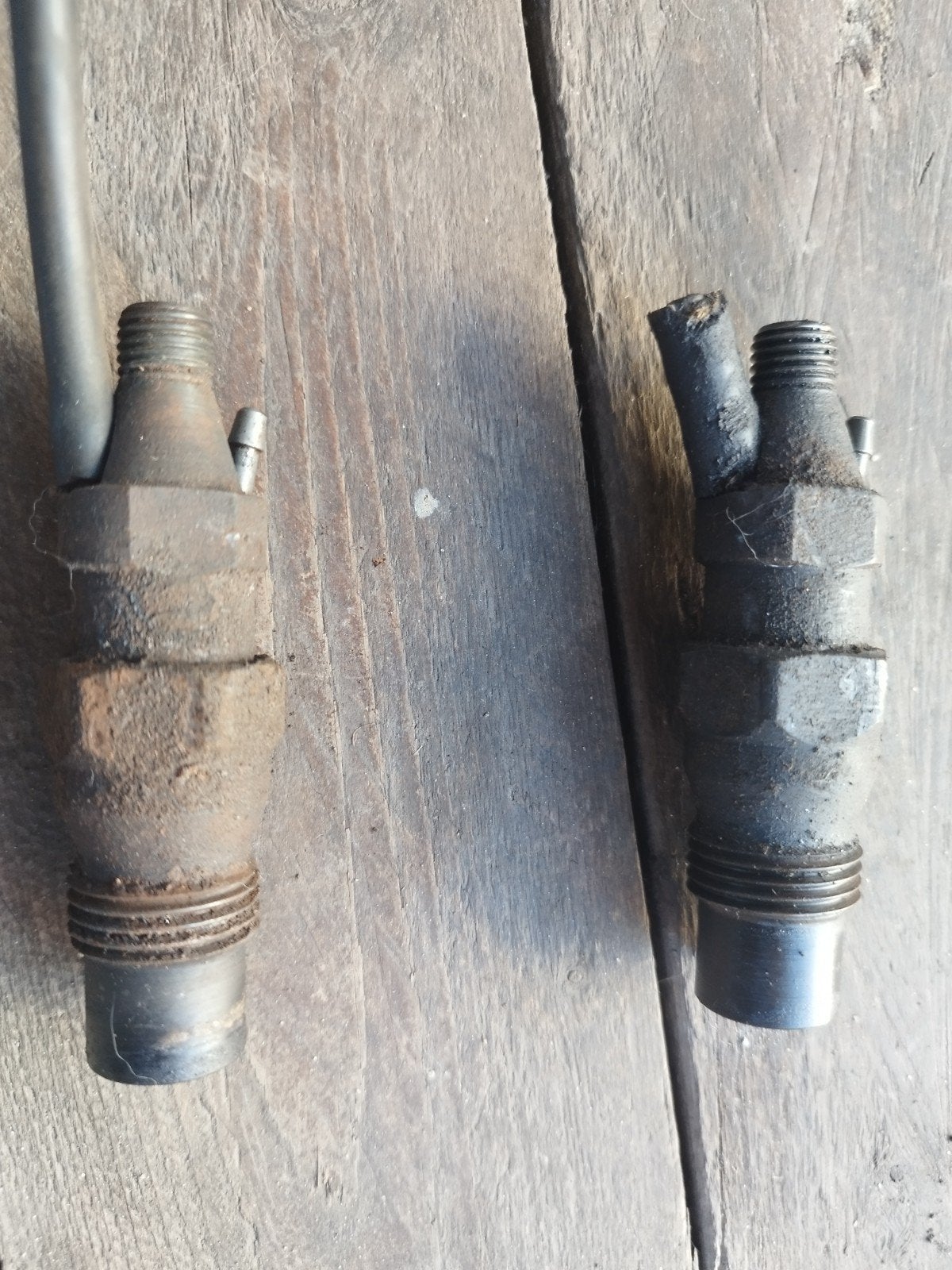 4 verstuivers voor Mercedes-Benz OM616 motor, Ophalen of Verzenden, Gebruikt, Mercedes-Benz