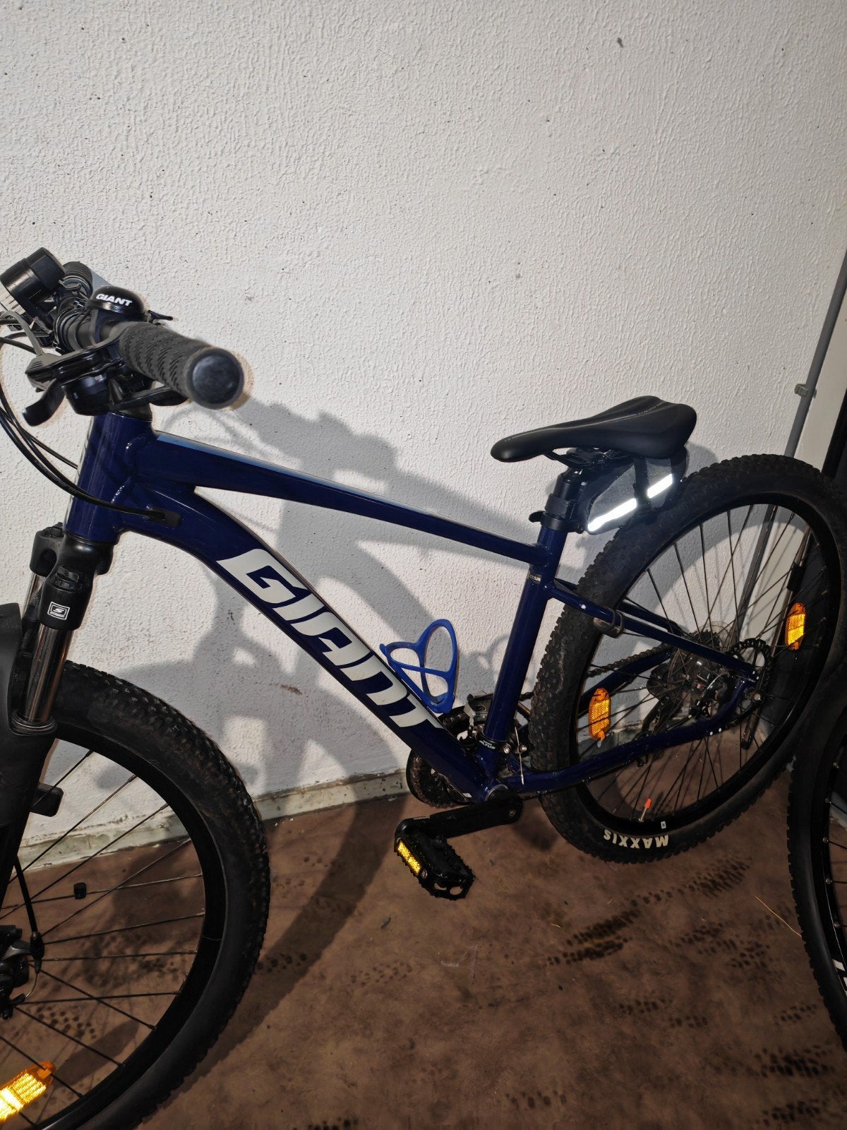 Giant Talon 4 mountainbike – blauw, Fietsen en Brommers, Fietsen | Crossfietsen en BMX, Ophalen, Zo goed als nieuw, Aluminium
