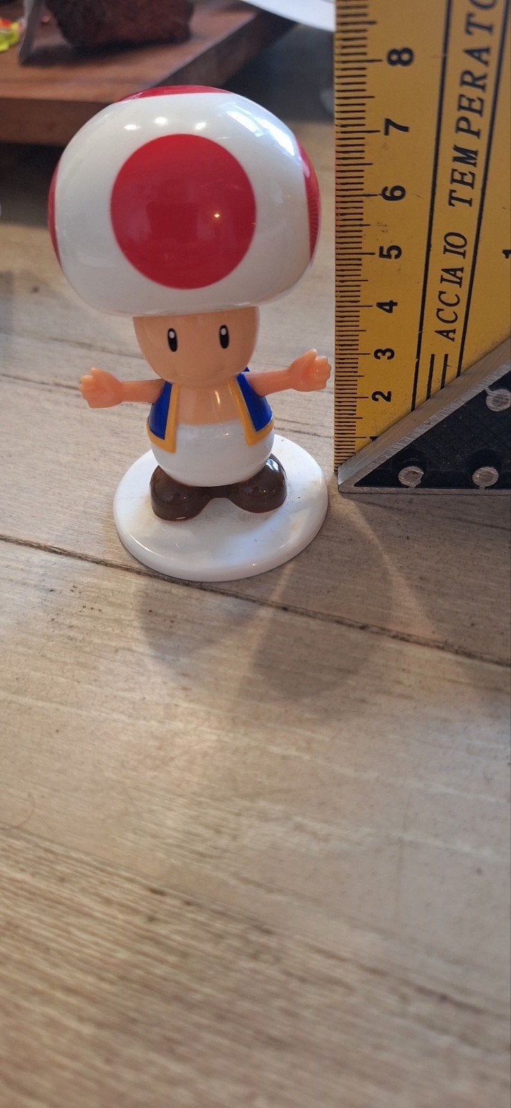 Toad poppetje super Mario bros Nintendo (21726), ., Tcb, Ophalen of Verzenden, Zo goed als nieuw
