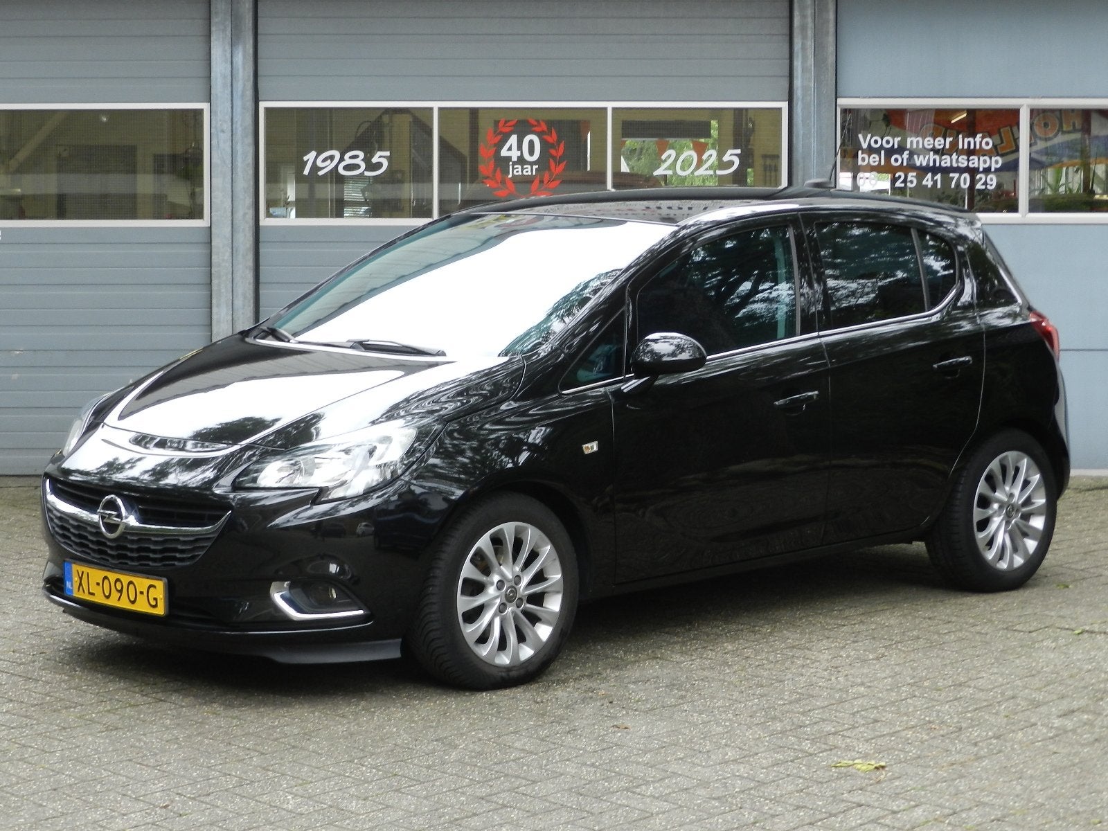 Opel Corsa 1.0 Turbo Online Edition Navi Cruise contr Carpla, Voorwielaandrijving, Dealer onderhouden, Gebruikt, Met garantie (alle)
