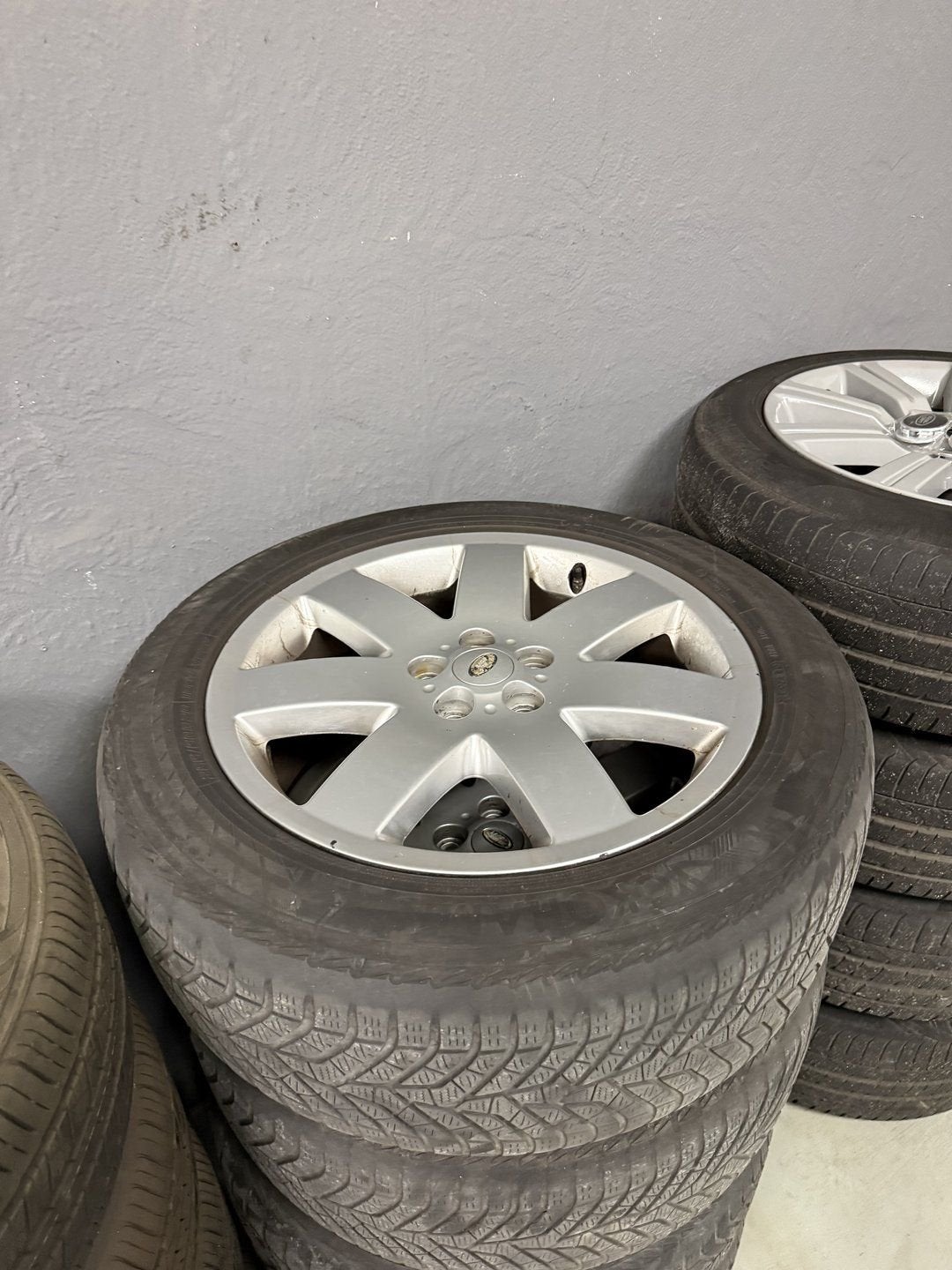 20 inch Velgen Banden Wielen Range Rover L322, Gebruikt, Velg(en), -, -