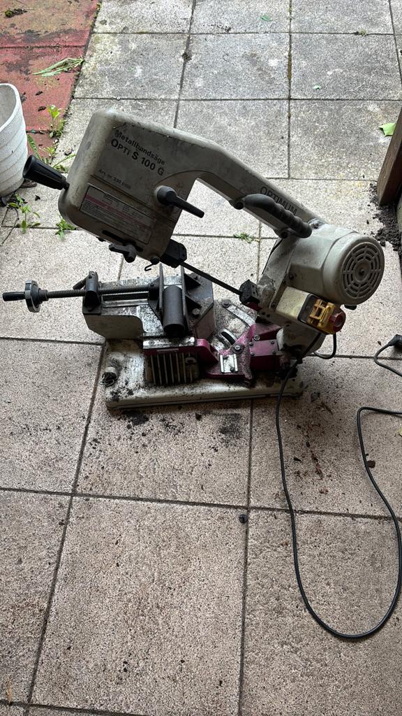 Lintzaag machine, 70 mm of meer, Ophalen of Verzenden, Zo goed als nieuw, Lintzaag