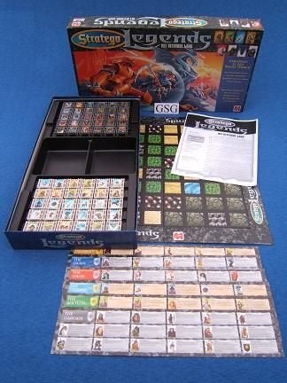 Stratego Legends het getergde land nr. 00502-02, Hobby en Vrije tijd, Gezelschapsspellen | Bordspellen, Ophalen, Zo goed als nieuw