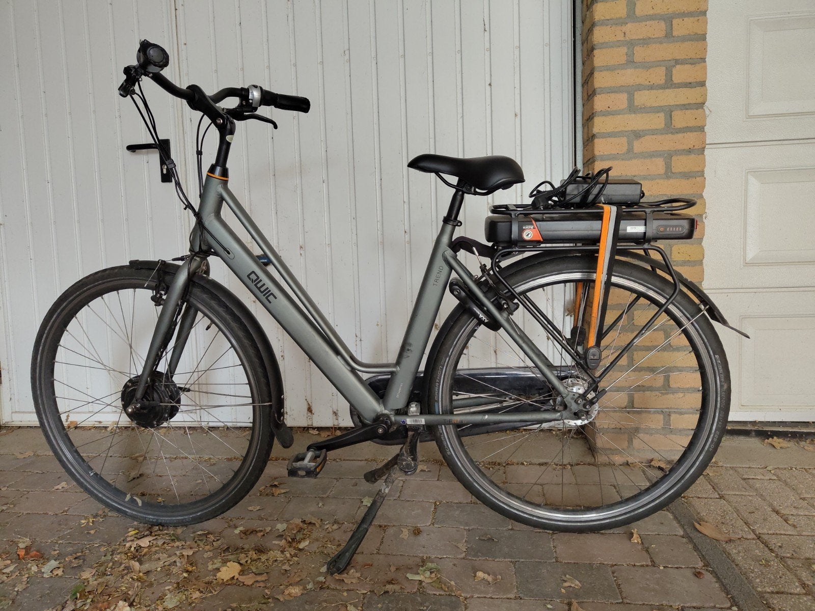 Qwic trend 2 elektrische fiets - accu gereviseerd 2024, Ophalen, Qwic, Gebruikt, 51 tot 55 cm
