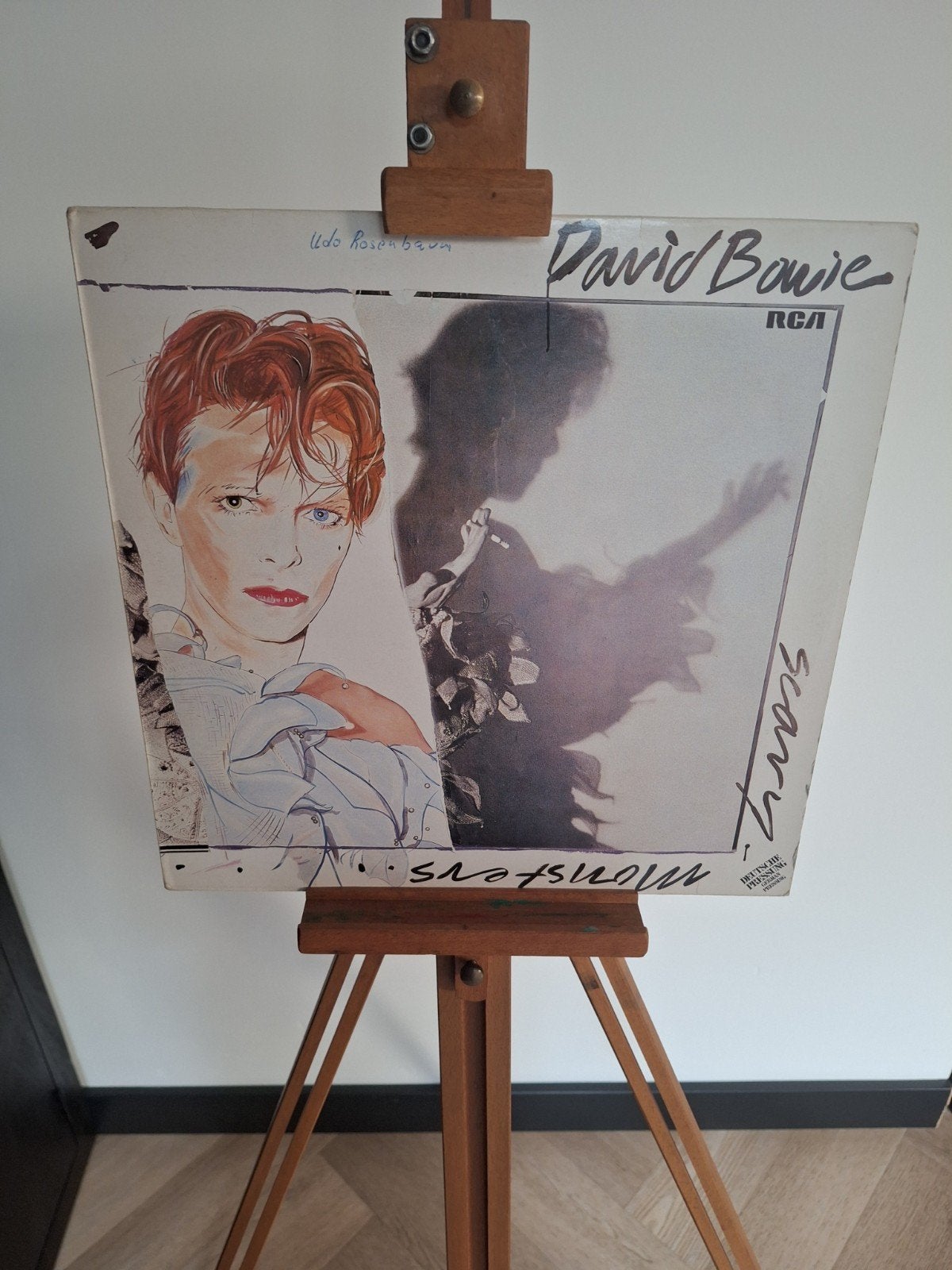 David Bowie - Scary Monsters (And Super Creeps) LP 1980, LP, Gebruikt, Originele persing, Ophalen of Verzenden