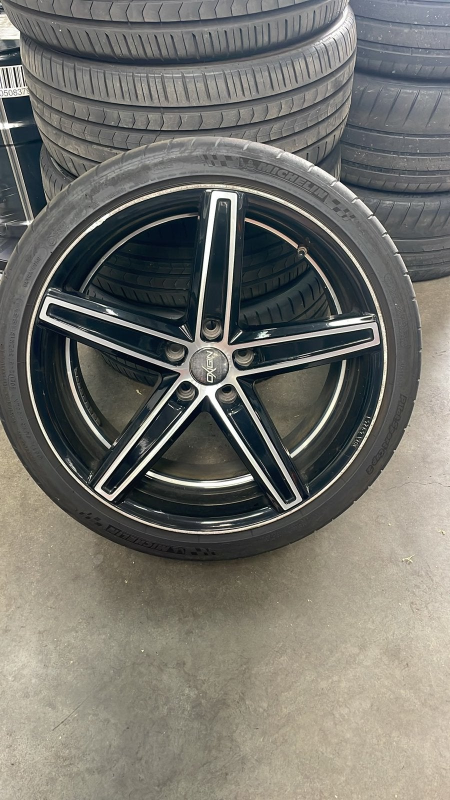 19 inch velgen + banden set, Ophalen, Gebruikt