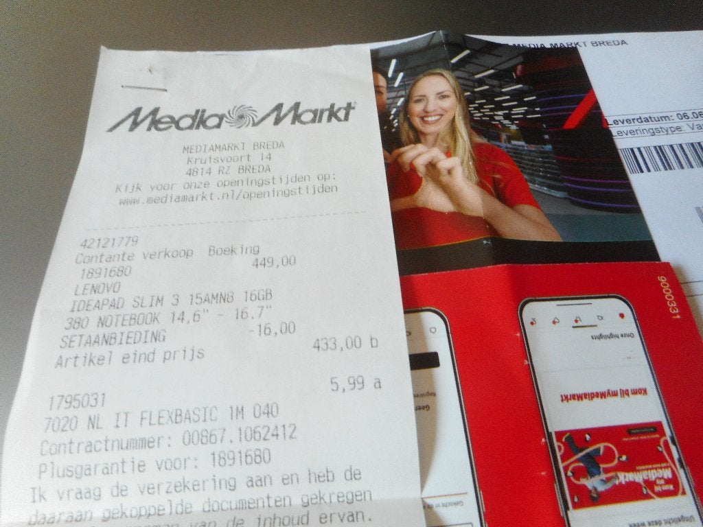 Lap Top te koop: NIEUW, Lenovo Ideapad, 64 GB of meer, HDD, 15 inch