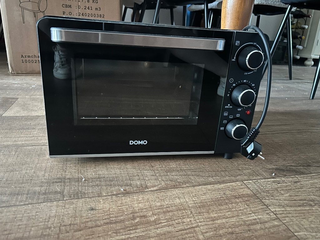 DOMO mini-oven, Ophalen, Minder dan 45 cm, Minder dan 45 cm