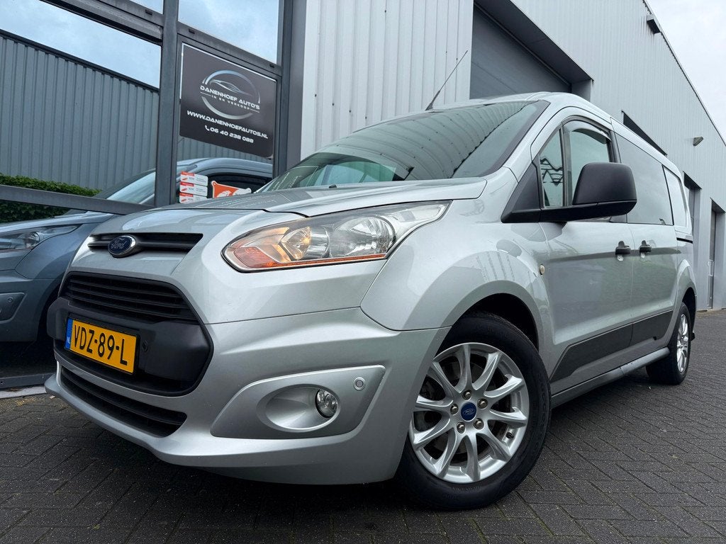 Ford Transit Connect 1.0 L2 2schuif dealer onderhouden, Auto's, Bestelauto's, Voorwielaandrijving, Euro 5, 101 pk, Gebruikt