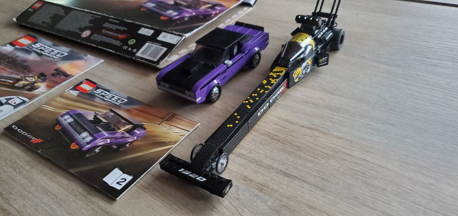 Lego speed champions 76904
Dodge dragster + challenger 
Bijd, Ophalen of Verzenden, Zo goed als nieuw