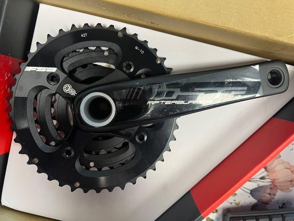 FSA Afterburner BB30 Crankstel 3x10 - 175mm, Crankstel of Pedalen, Via del Vetraio 10, 20026 Novate Milanese MI, Italy, FSA, Info@fullspeedahead.com