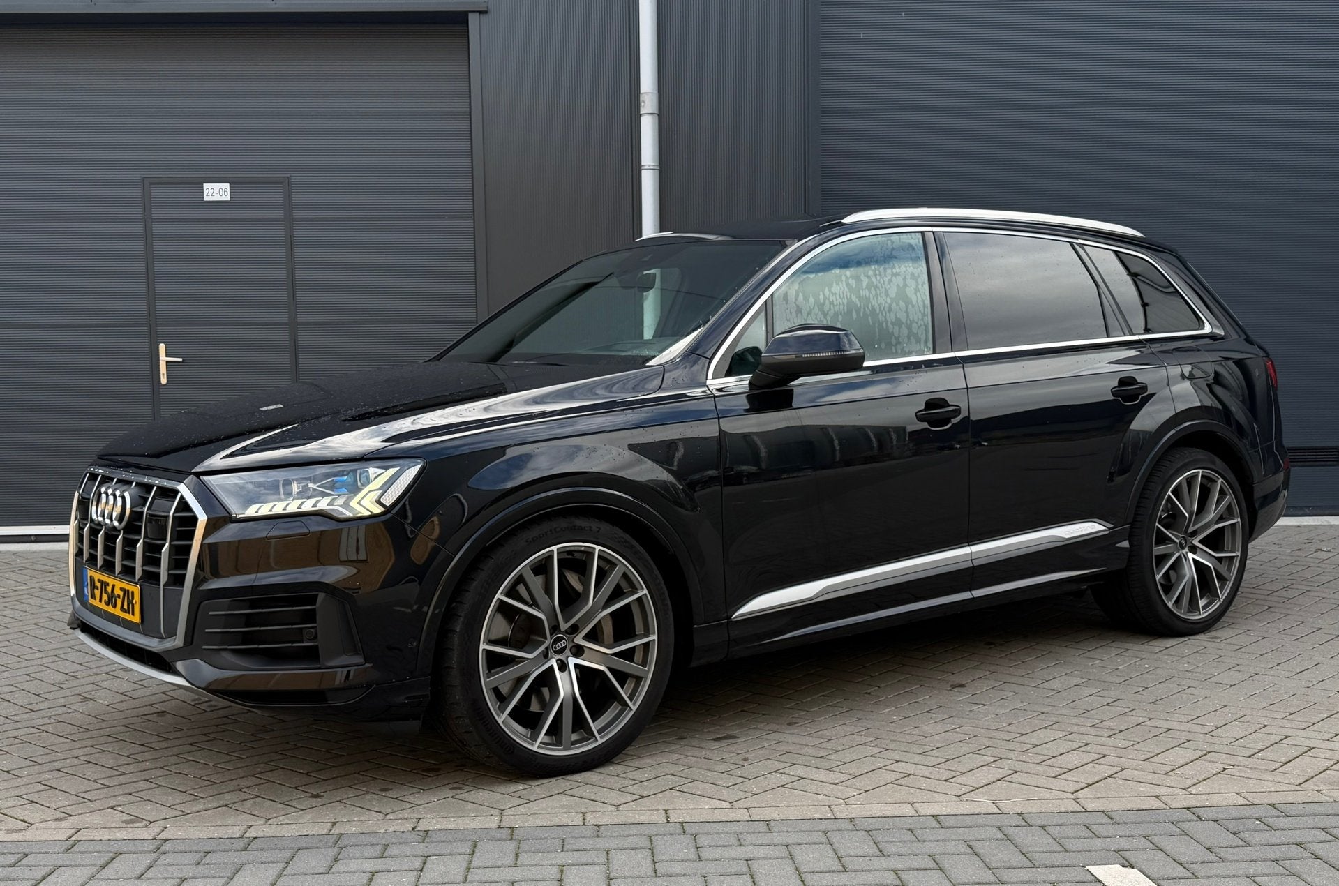 Audi Q7 55 TFSI e quattro/Pano/Matrix/Headup/Acc, Auto's, Audi, Automaat, Euro 6, 2995 cc, Bedrijf