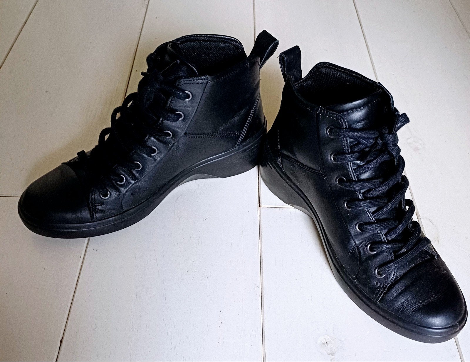 Zwart leren GTX Goretex Ecco. Maat 39., Ophalen, Zwart