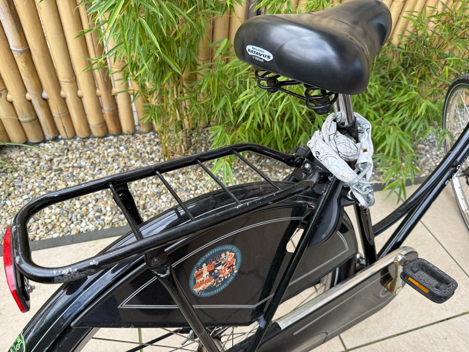 Foto 2 van Batavus Damesfiets - Klassiek Zwart Model