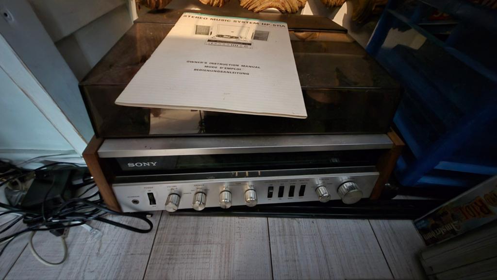 Sony HP-511A Stereo Muzieksysteem met Platenspeler, Audio, Tv en Foto, Platenspelers, Ophalen, Gebruikt, Platenspeler, Sony